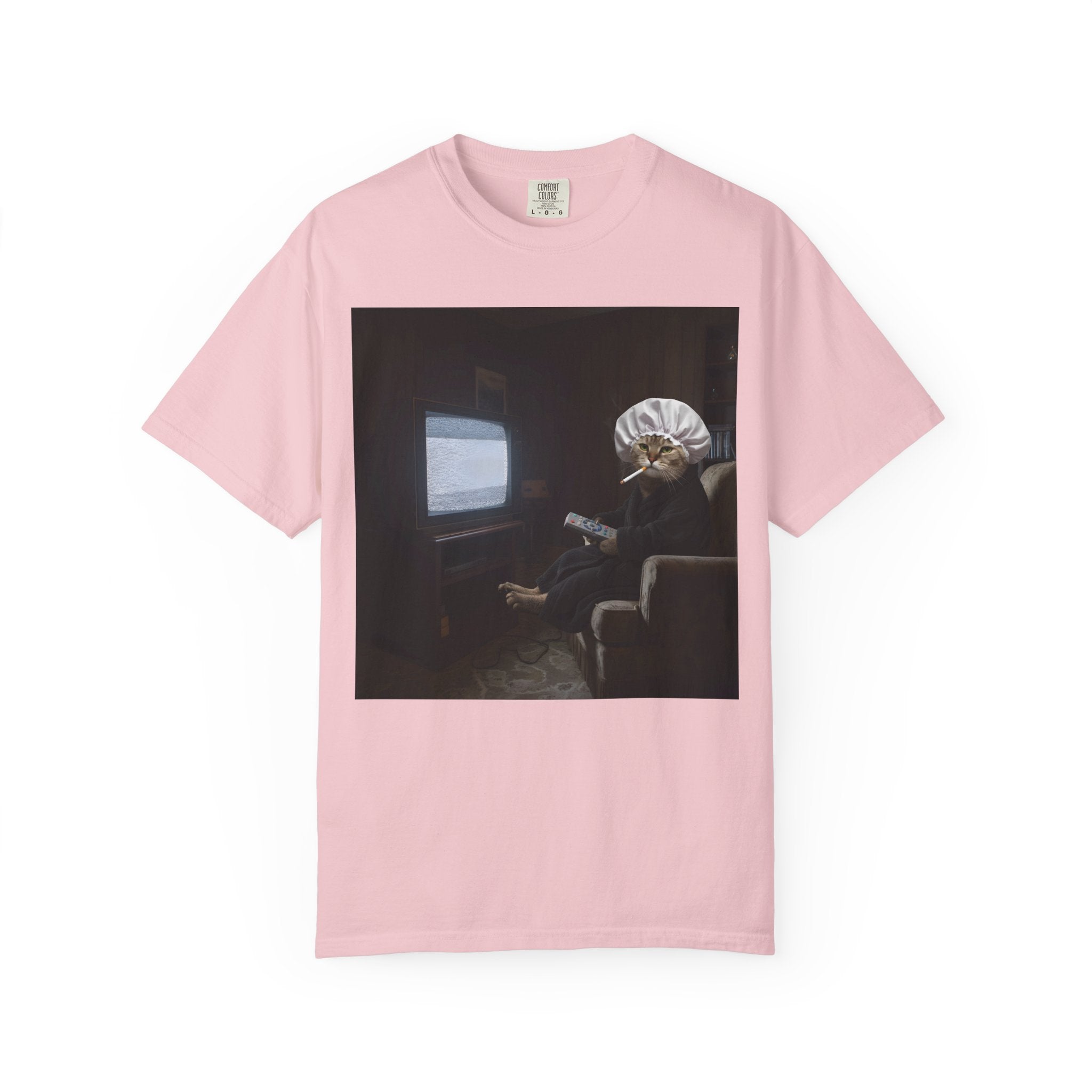 Fed Up Cat Retro Boredom Humor [Comfort Colors]